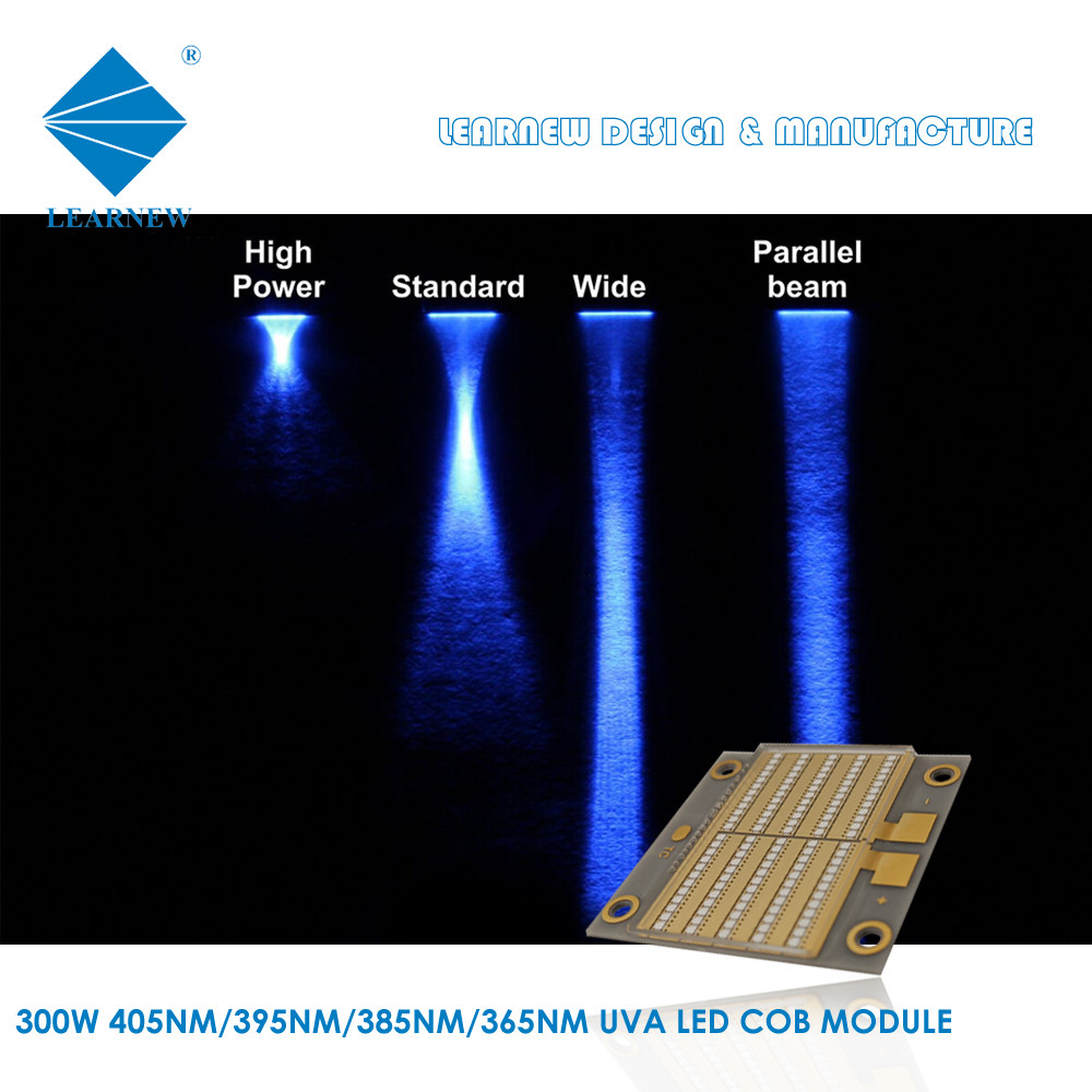 UVA 100W 200W UV LED Chip SMD 385nm 395nm Diode For 3D Printer