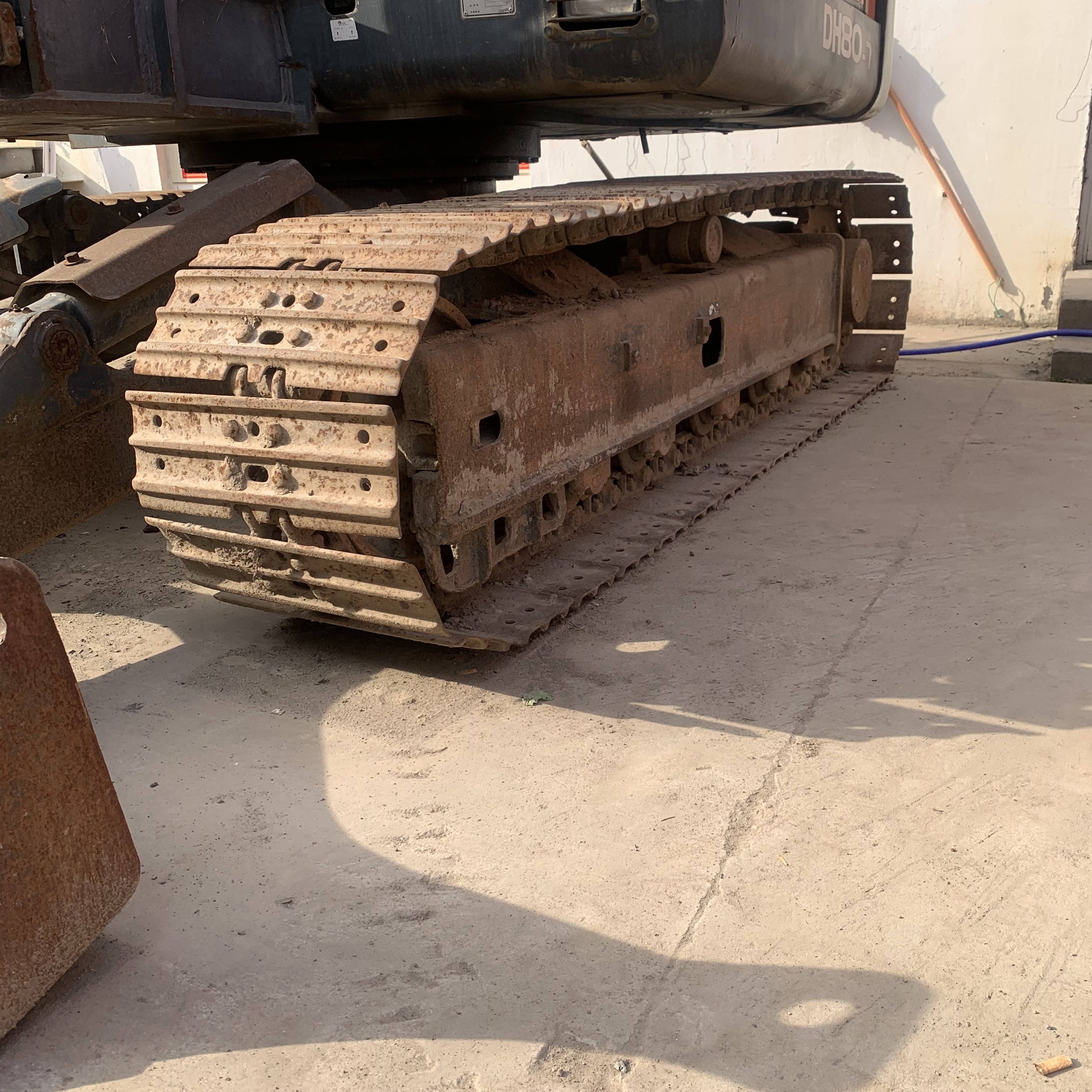 Original Doosan Dh80-7 Dx75 Dx60 Dx55 Mini Excavator with 0.28m3 Bucket Capacity