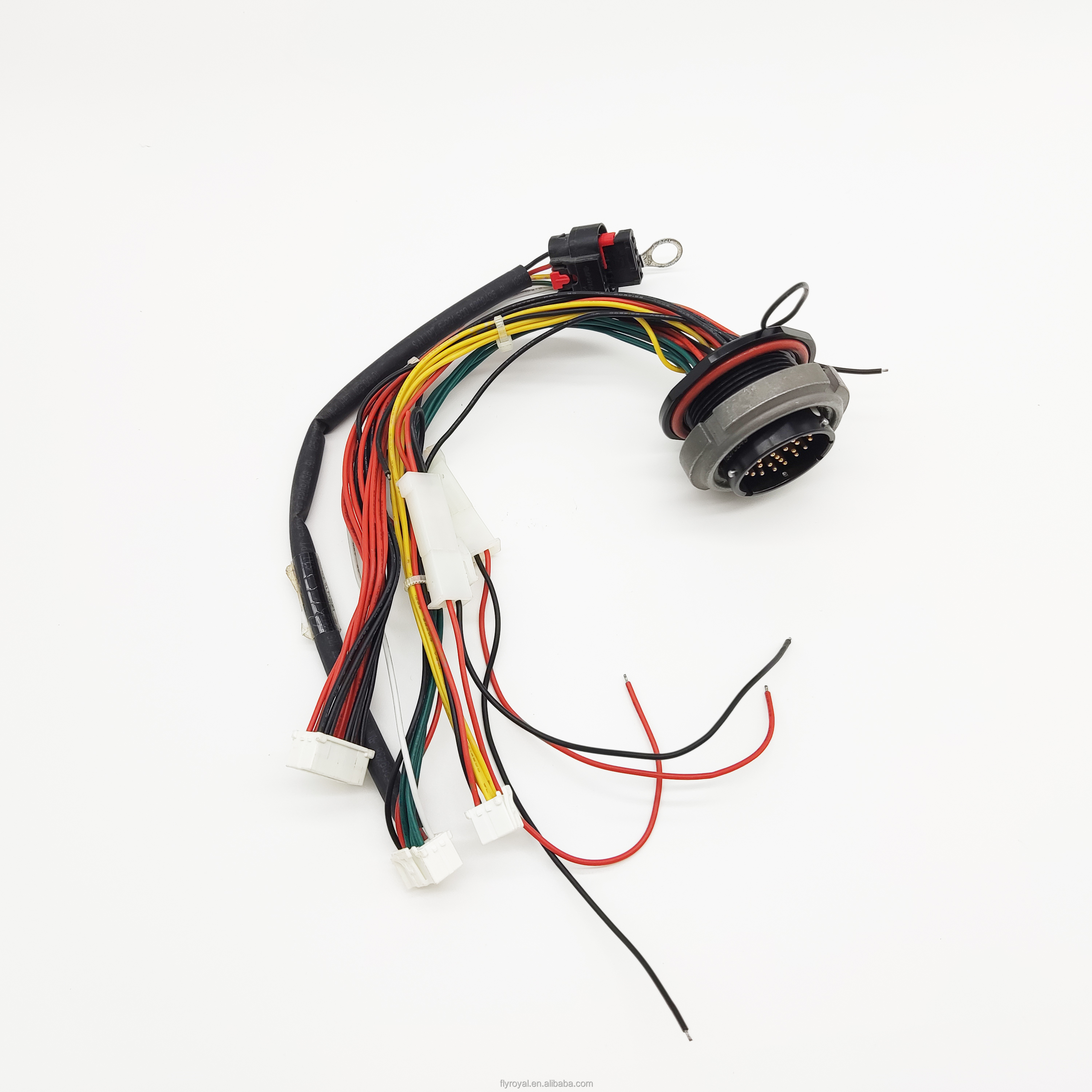Industrial Automotive Wire Harness Custom Wiring Harness With Multy Connectors