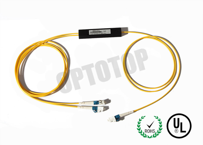 OM 3 2 x 2 Fibre Optic Cable Splitter 2 mm For Telecom / Networks , ROHS Listed
