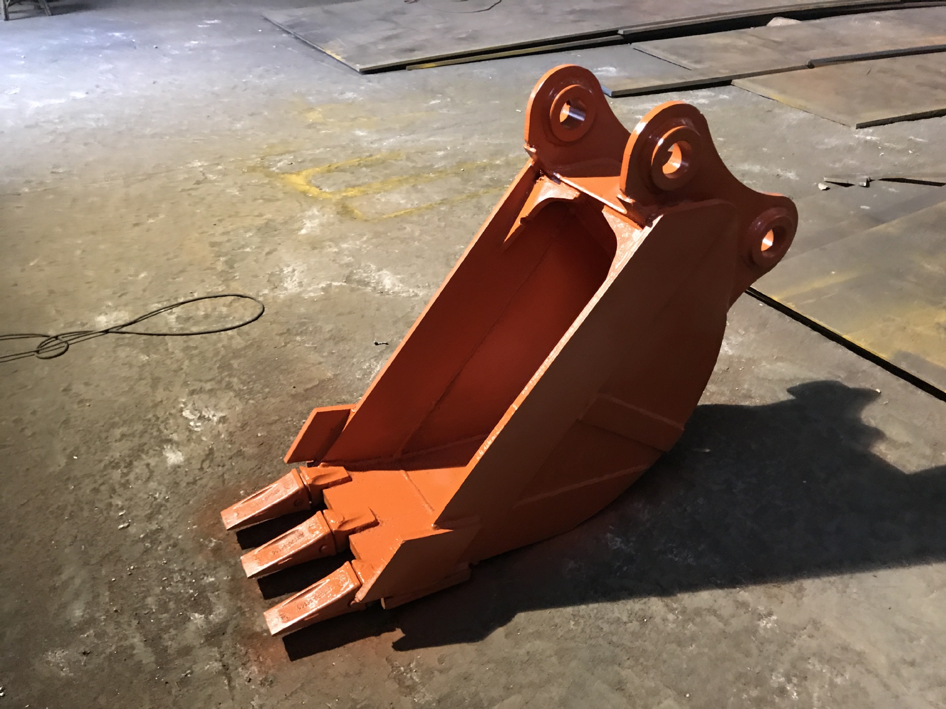 Customized Excavator Narrow Rock Bucket Used For Excavator ZX70 Parts