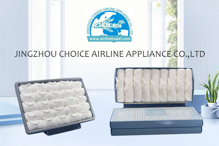 Bleach hot airline disposable cotton face towel