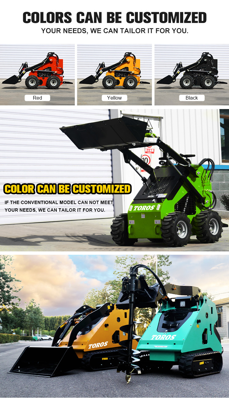 Powerful Design 2500-3000Lbs Mini Skidsteer Loader Custom Made
