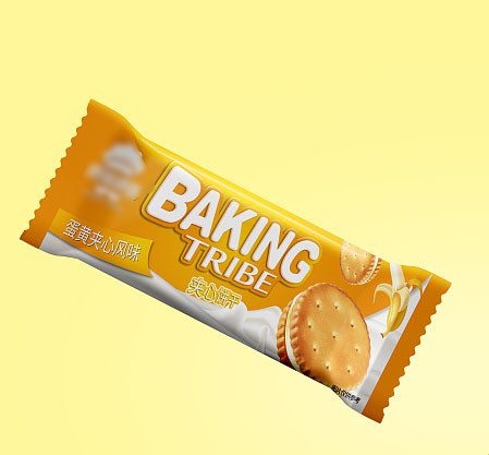 Dry Fruit Automatic Flow Wrapping Machine Bafu Cake Cookies Biscuit Packing Machine