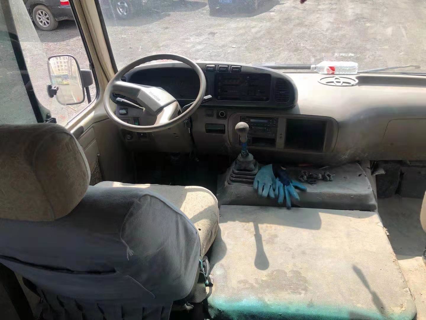 2010 Year 23 Seats Used Coaster Bus , LHD Used Mini Bus Toyota Coaster Bus With Diesel Engine , Left Steering