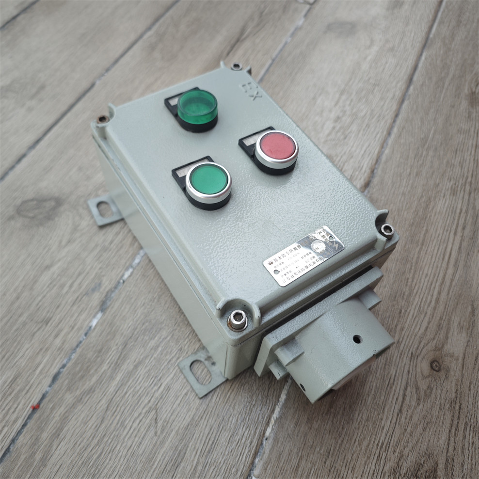 220V 380V Explosion Proof Button Control Station Marine Grade Aluminum IP66 Anti-corrsion With Customized Cable Entry Safe Durable For ZONE1 ZONE2