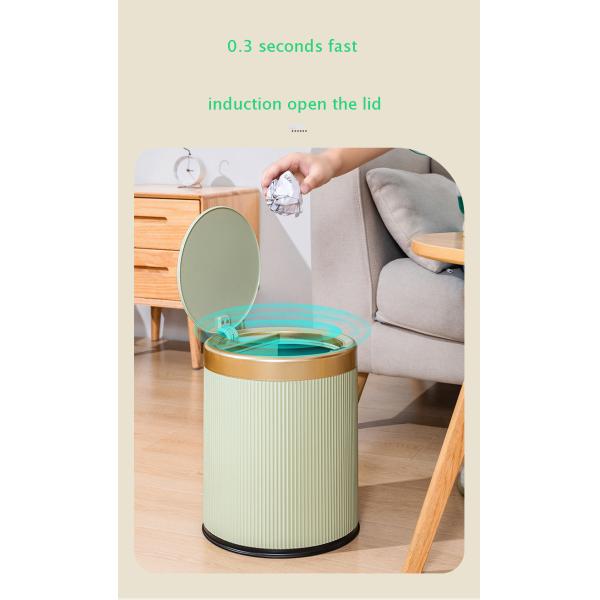 Trash Can Automatic Waterproof Smart Waste Bins Smart Sensor Trash Bin Small Plastic Trash Can