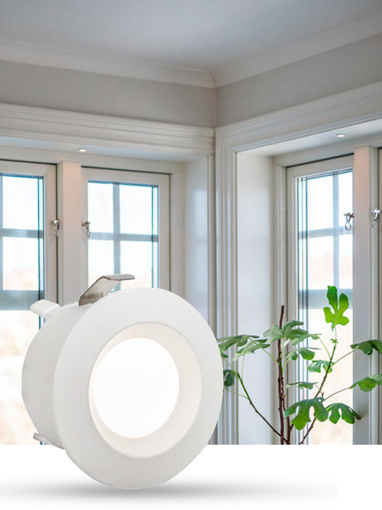 45 Degree 80Ra Recessed Ceiling Spotlights LED 1.5W Colour Changing