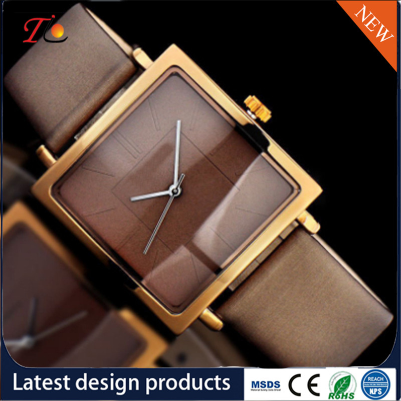 Wholesale PU Strap/Band Ladies Watch Fashion Watch Alloy Case Elegant and Delicate