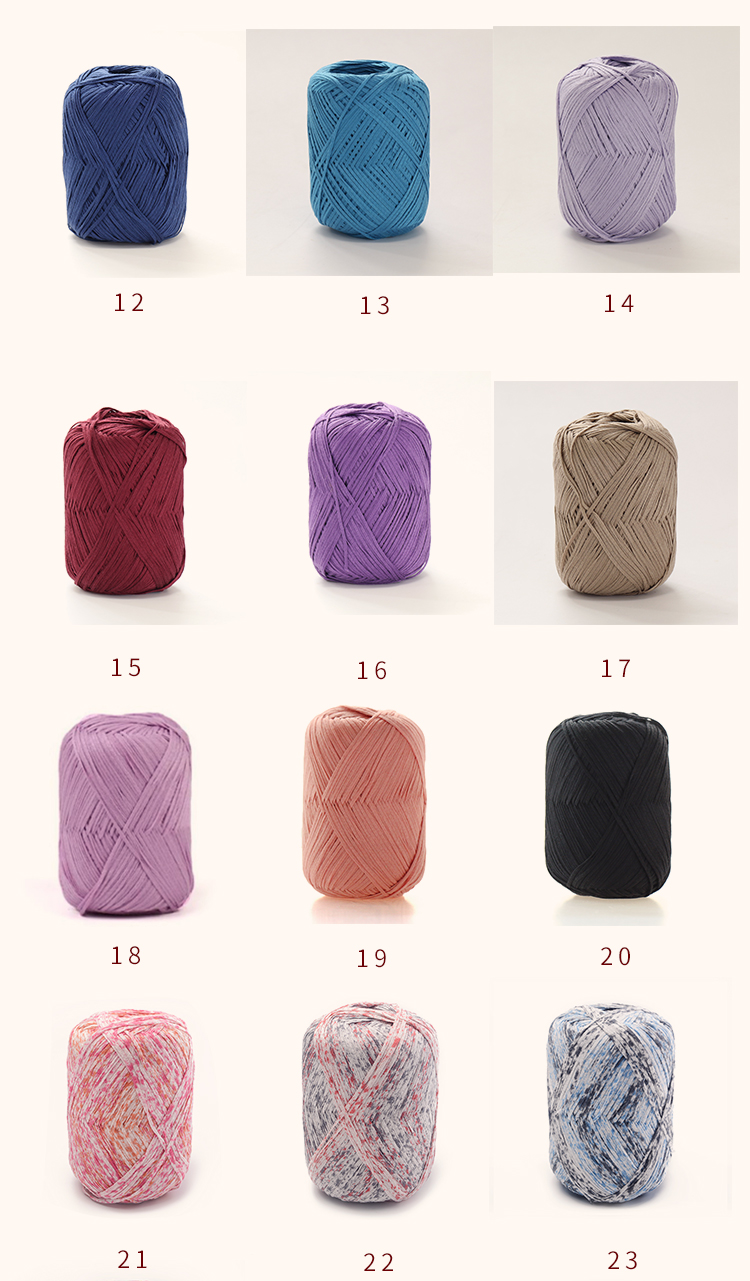 Crochet Hand Knit Yarn 100% Silky Cotton Yarn