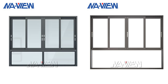 aluminum sliding window