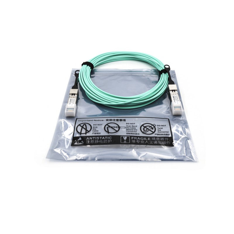 12 Core Fiber Optic Cable with Double Sheath and Single Armor Active 25G 10G 100M