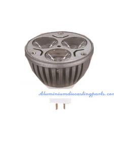 Buy cheap IP20 Aluminum Led Housing LED light Bulb Housing Electrostatic Spraying product