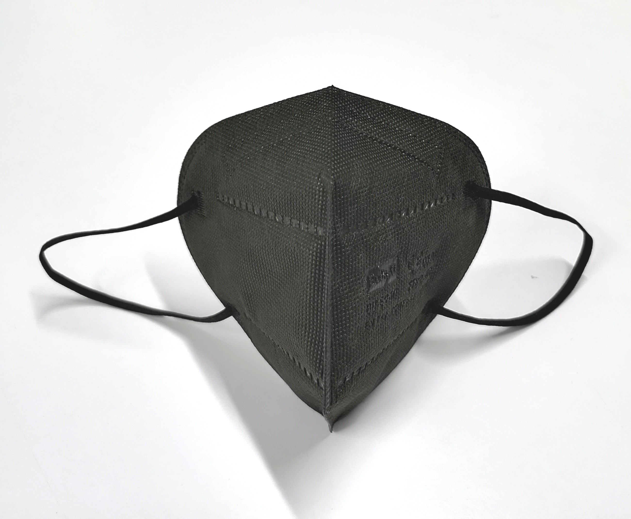 Buda-U Black FFP2 Face Mask Respirator , Protective Masks , FFP2 Mask Packing In German , Spainish , French , Italian