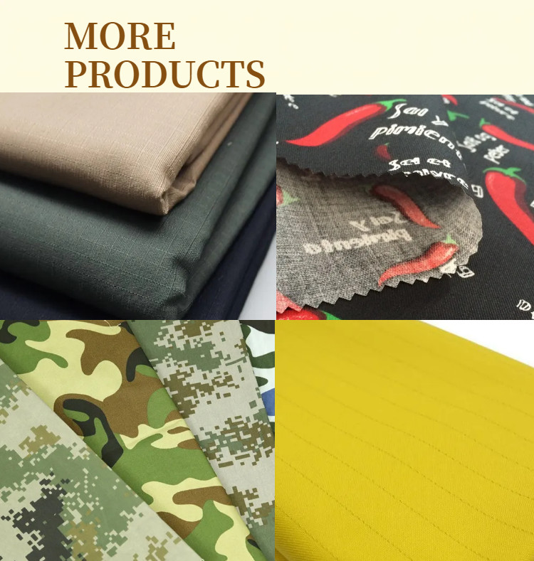 Plain Dyed Workwear TC Polyester Cotton Fabric Twill 2/1