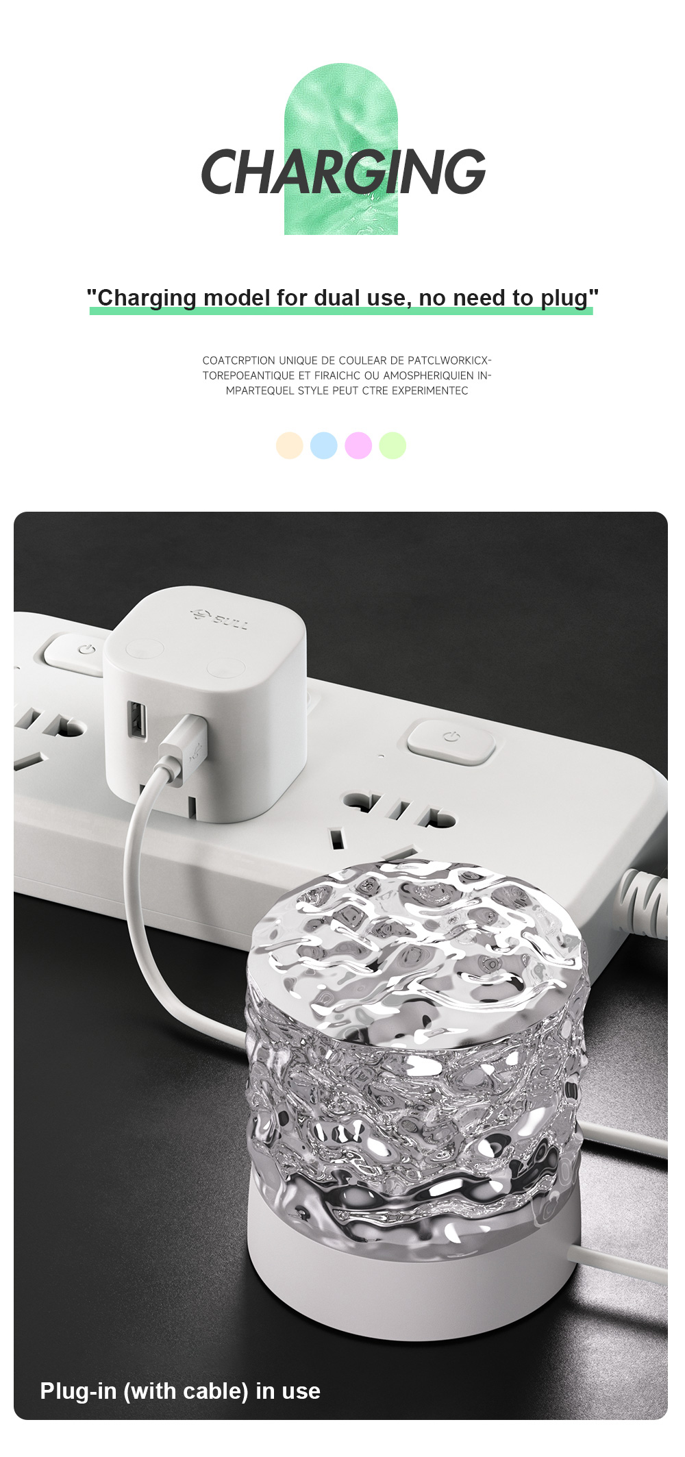 Home Decoration Room Teenage Girl Gift Bedroom Sleep Night Light No Light Control
