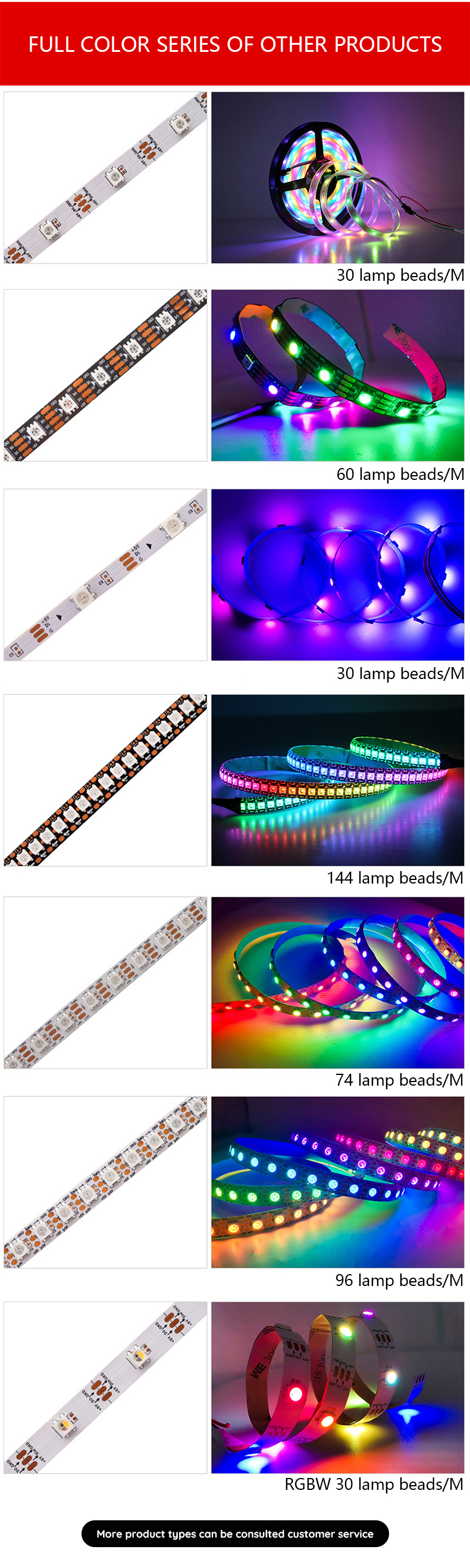 WiFi Controlled RGBW LED Strip Light 5m 10m 50m 12V 24V 5050 Colour Multicolor Change