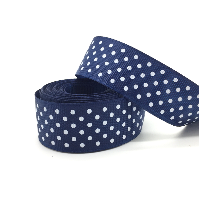 Custom Printed personlised thanksgiving ribbon bag strap round box with ribbon