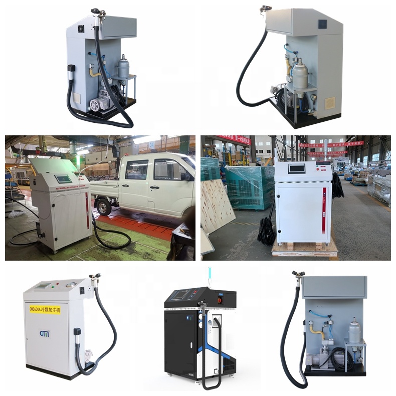 R22 R134a Air Conditioning Refrigerant Recovery Machine 25HP Recovery Machine For A/C Disassembly Line