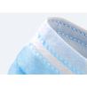 Buy cheap Three Player Anti Pollution Face Mask , Civil Blue Disposable Face Mask from wholesalers