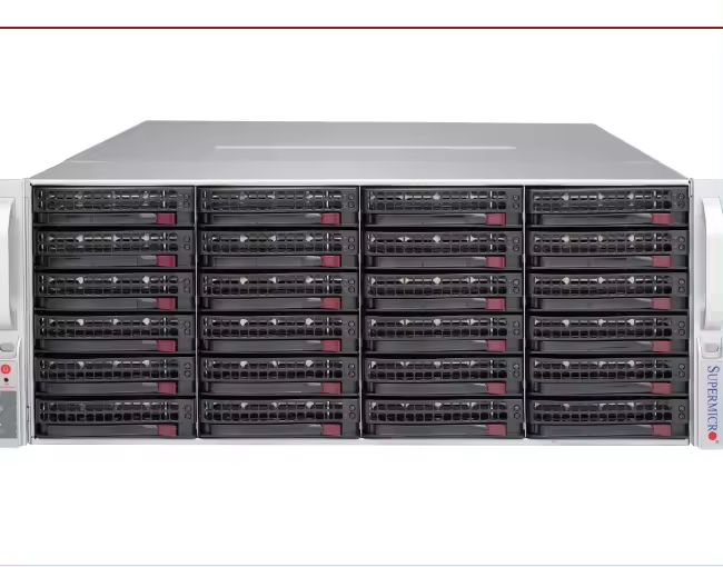 SuperMirco CSE-847E2C-R1K23JBOD 4U SAS3 JBOD Storage Chassis for Capacity Data Storage