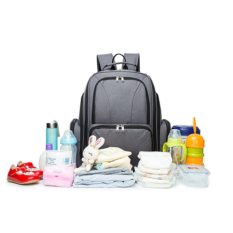 Gender Neutral Baby Diaper Bags Large Size For Travelling / Outside Walking