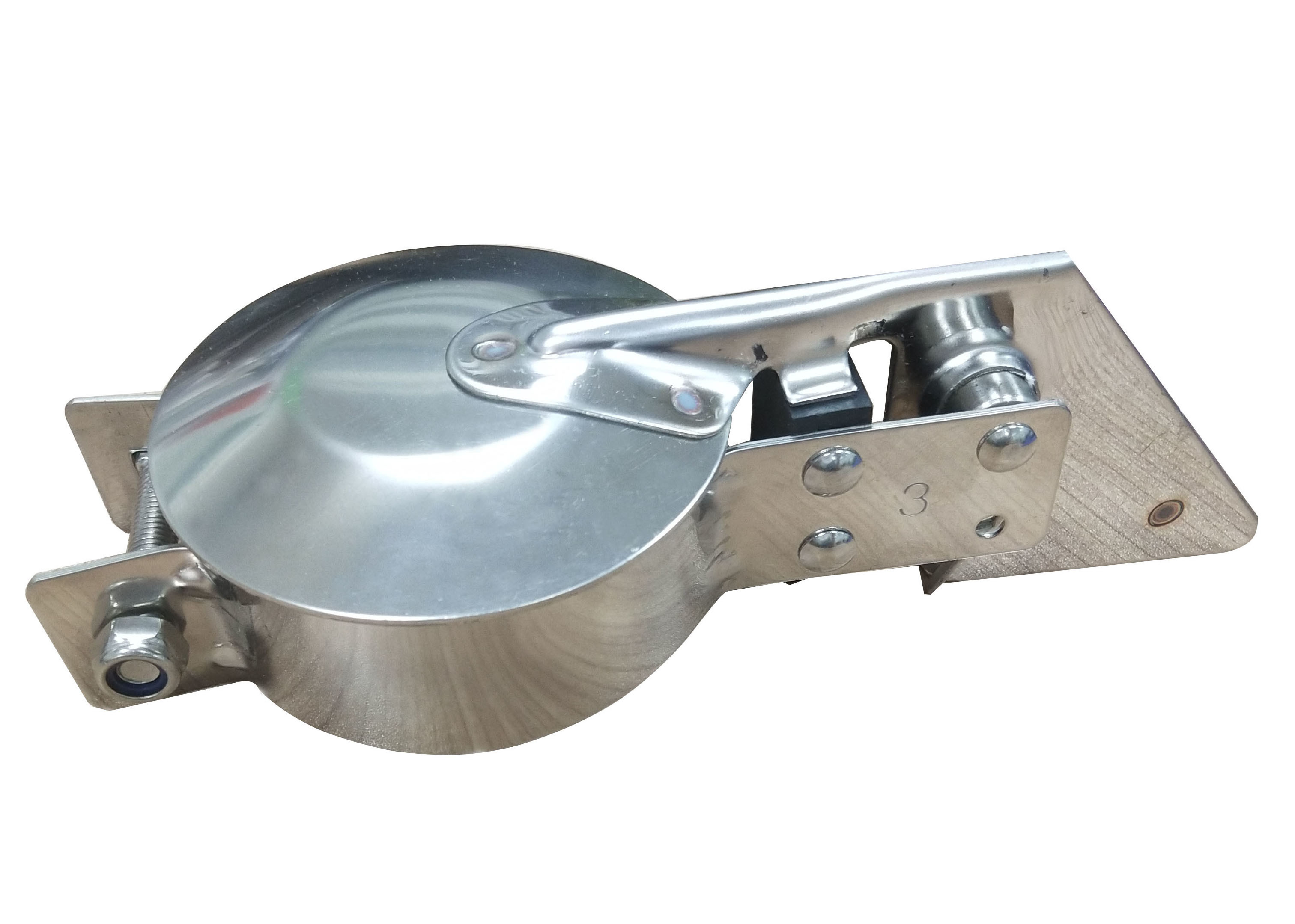 Black Coated / Cataphoresis exhaust pipe cover For Generator Canopy