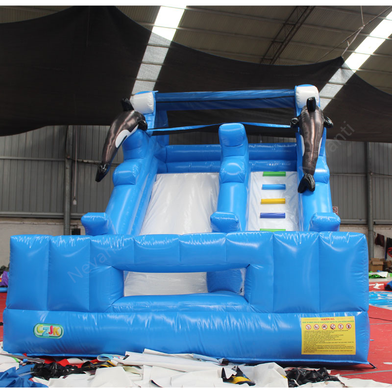 Experience the Thrill with Our Custom Logo Printed Inflatable Castle Slides