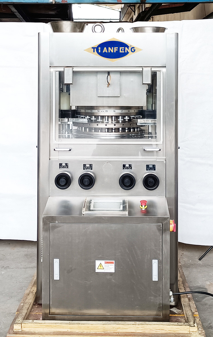 29 Stations Automatic Powder Tablet Compression Machine 139200 Pcs / H