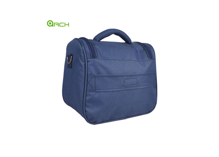 600D Printing Duffel Travel Vanity Cosmetic Bag with Top Carry Handle