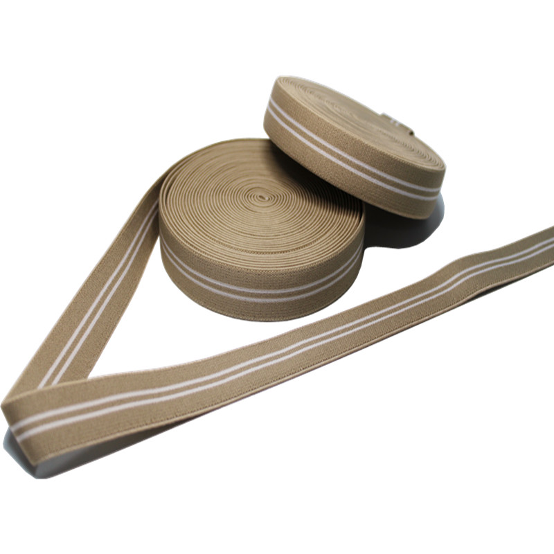 Suspenders Polyester Elastic Webbing 20mm Upholstery Elastic Webbing