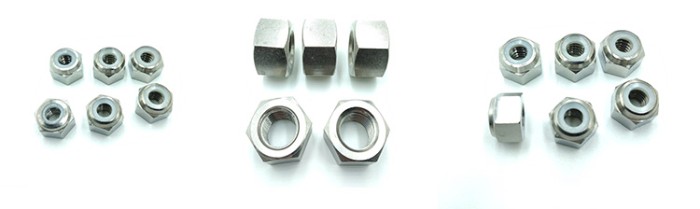 GR5 M8 Titanium Nut Nylon With Flange Head