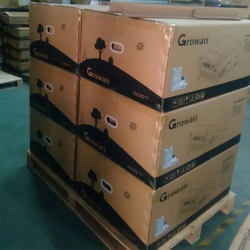 Growatt High Frequency Inverter With Small Size And Lightweight SPF 6000 Es Plus Growatt Solar Hybrid Off Grid Inverter