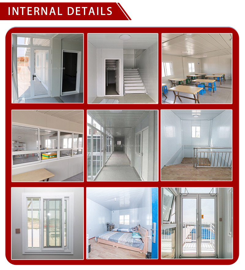 Removable Prefab Storage Container Warehouse Office Flat Pack Portable House for OEM/ODM