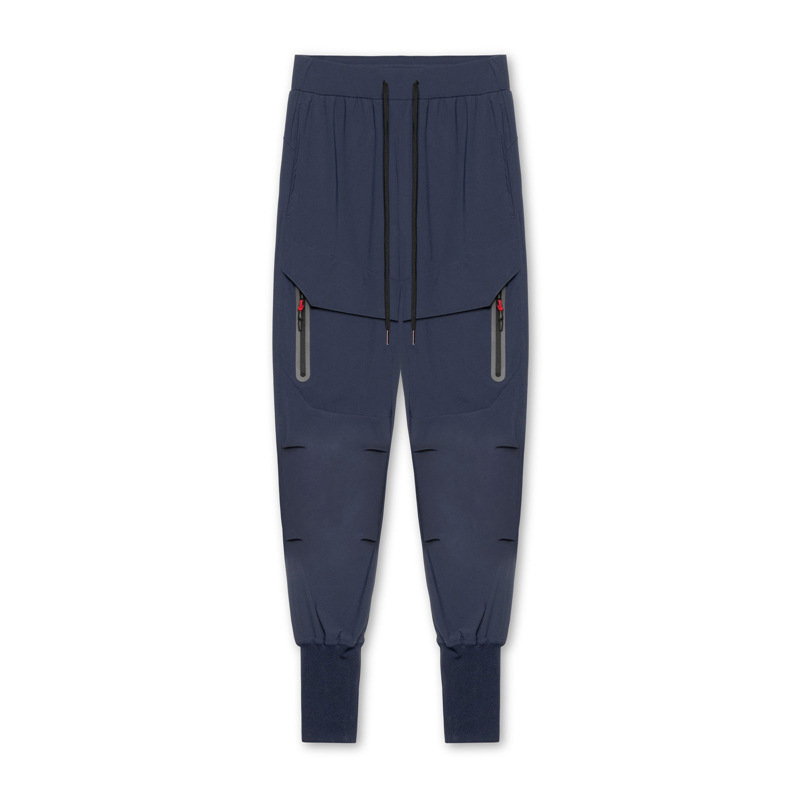 Custom LOGO Quick-Drying Fitness Cargo Pockets Pants Men Exercise Gym Joggers