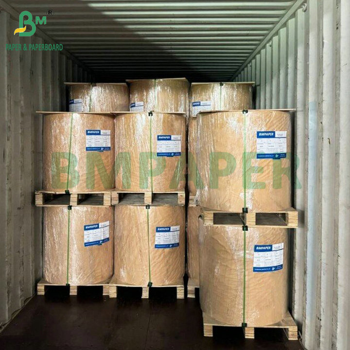 60gsm 65gsm Soft Glossy Light Wight Coated Printable Paper For Christmas Gift Wrapping