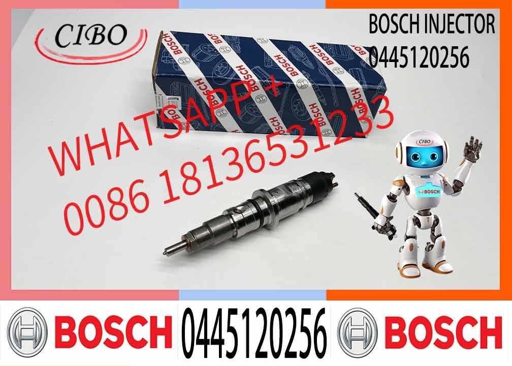 For Cummins Engine 0445120256 5263319 Diesel Injector Fuel Injector 0445 120 256 Common Rail Injector Assembly 0 445 120