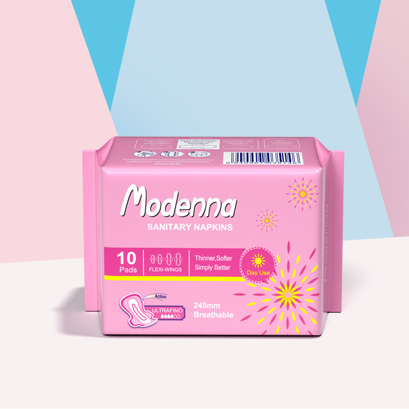 Menstrual Sanitary Napkin Panty Eco Friendly Breathable Cotton Napkins For Periods