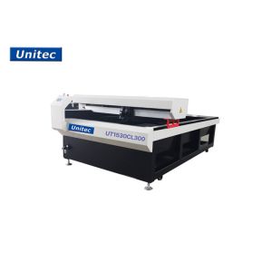 Buy cheap Metal Non Metal 0.025mm 300W CO2 Laser Cutting Machine product
