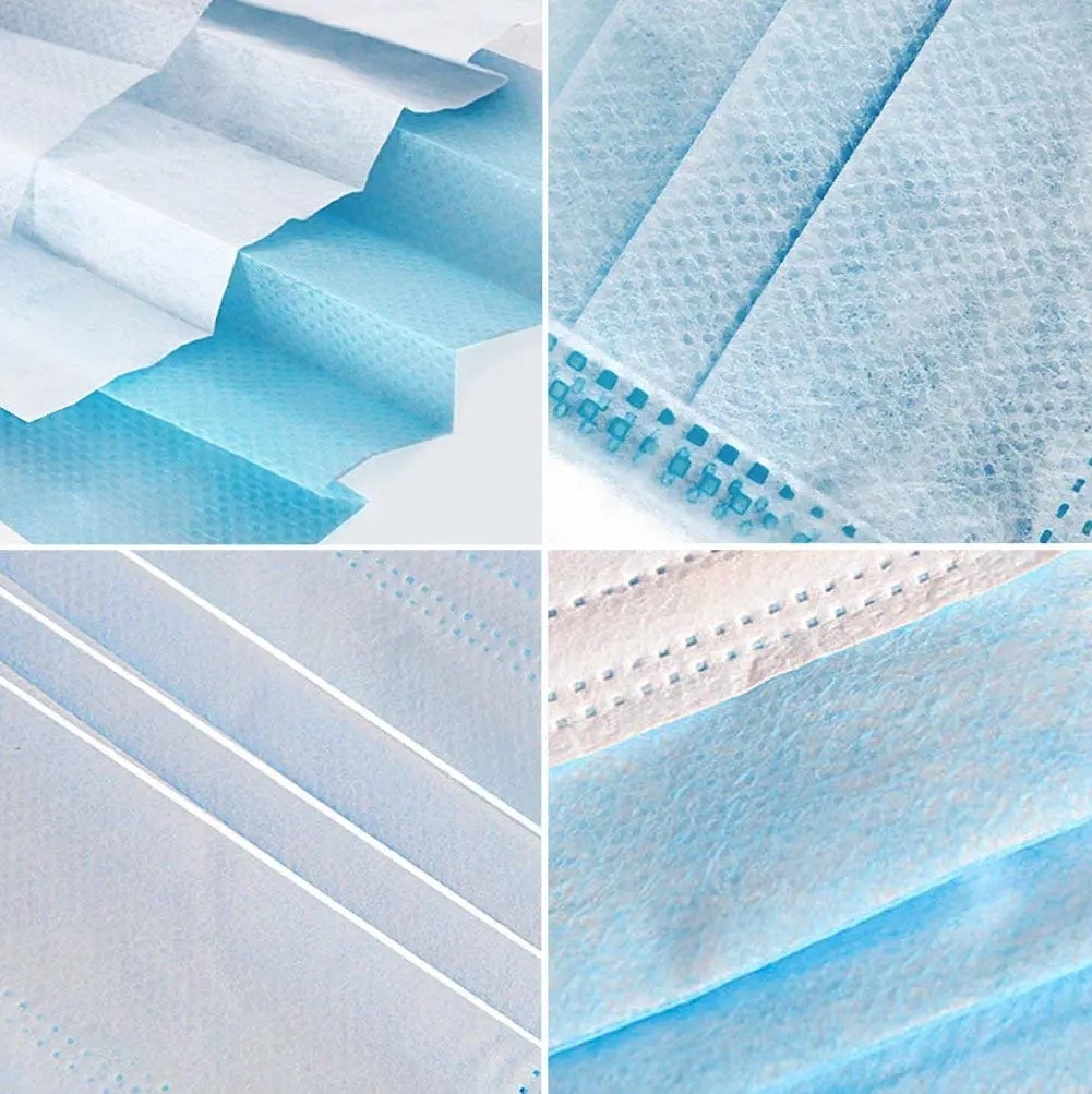 Single Medical Mask Free Size Disposable Surgical Face Mask Absorbent Cotton