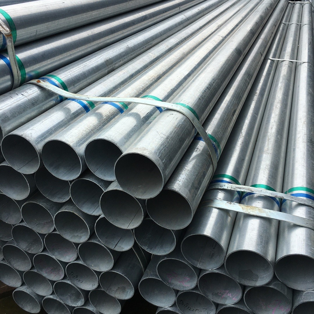 Galvanized Steel Pipe Tube DN10 - DN200 With SCH40S ASTM GGB DIN Standard for Scaffold