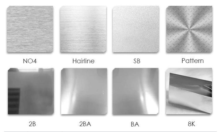 2205 Duplex 1.4310 201 304 316L Mirror 2b Ba No. 4 Finish 0.1mm 0.8mm 1mm Thick Stainless Steel Strip Price Per Kg