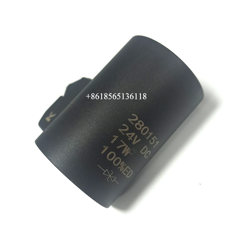 280151 280153 Solenoid Valve Coil 24V 17W 27W Solenoid Valve Coil