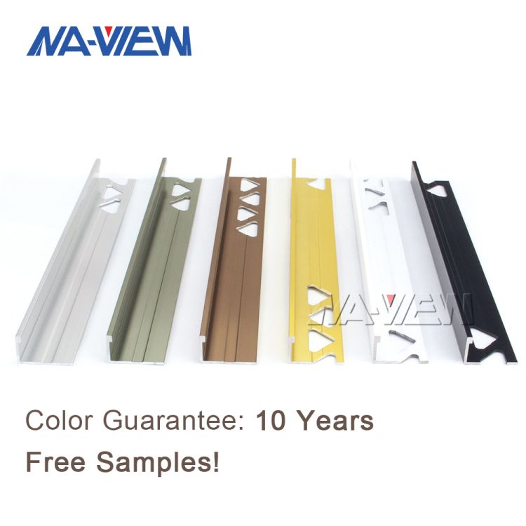Straight Corner Aluminium Tile Trim