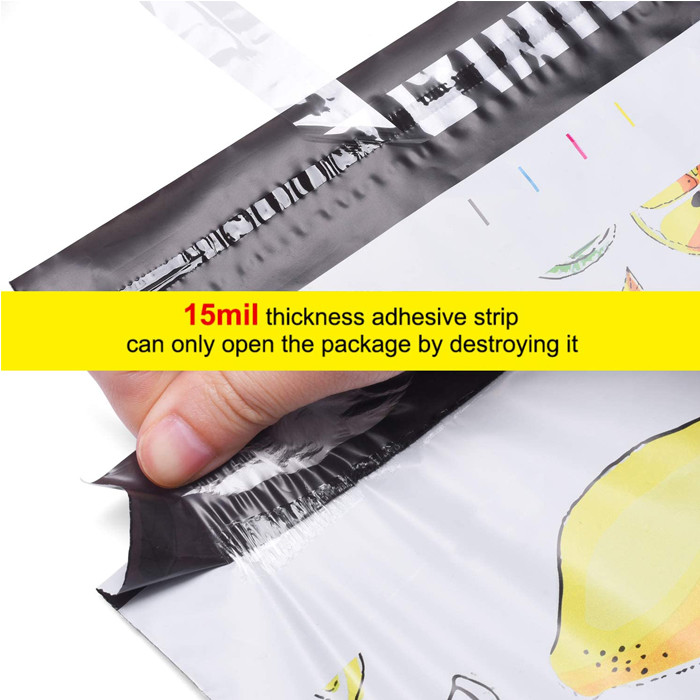 Poly Plastic Mailing Bags Grey Color For Clothing