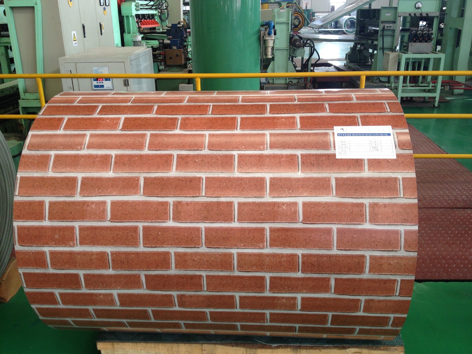 Stone Grain Printech Color Coil 3003H24 Aluminium Coil PVDF Wood Grain 50-Year Warranty Color Coated Coil