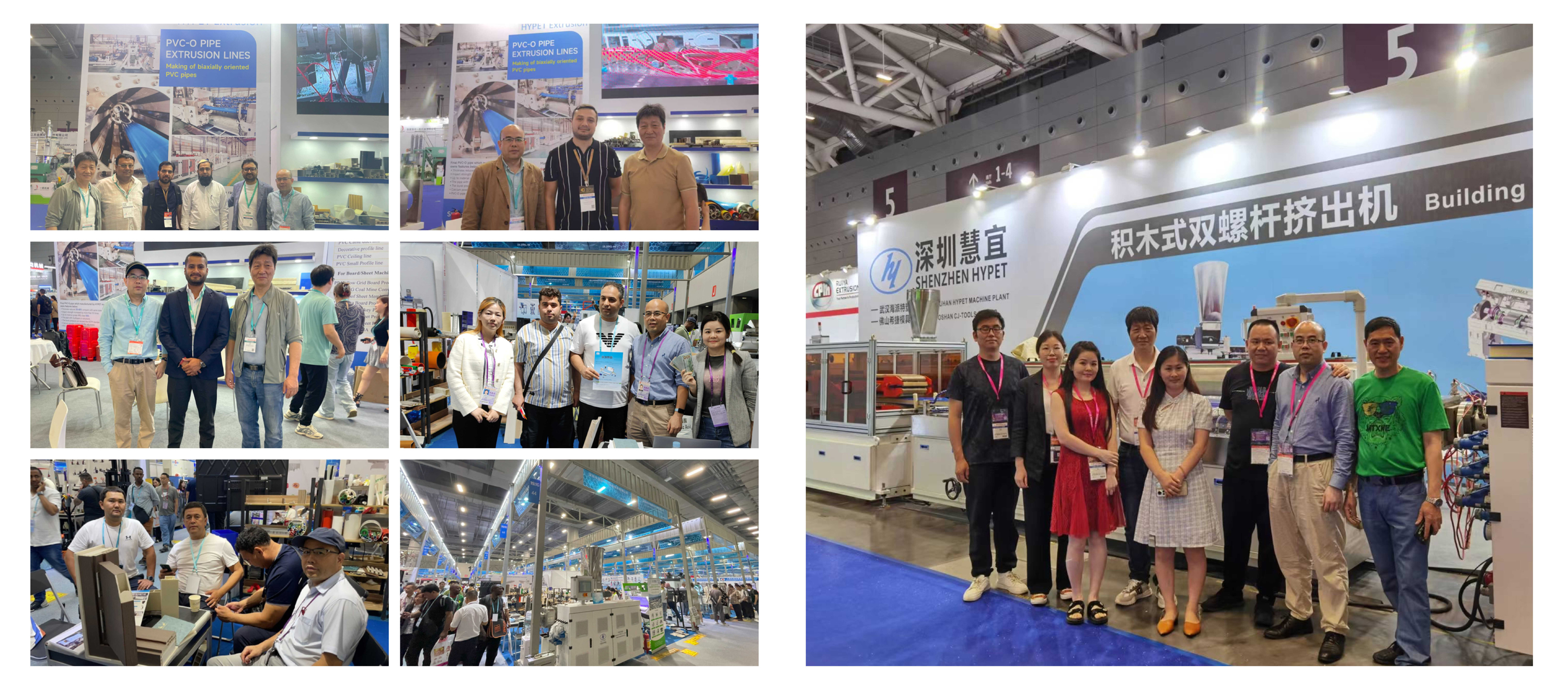 Shenzhen HYPET 1220mm Width Plastic PVC Foam Board Extrusion Production Line PVC WPC Foam Board Panel Making Machine