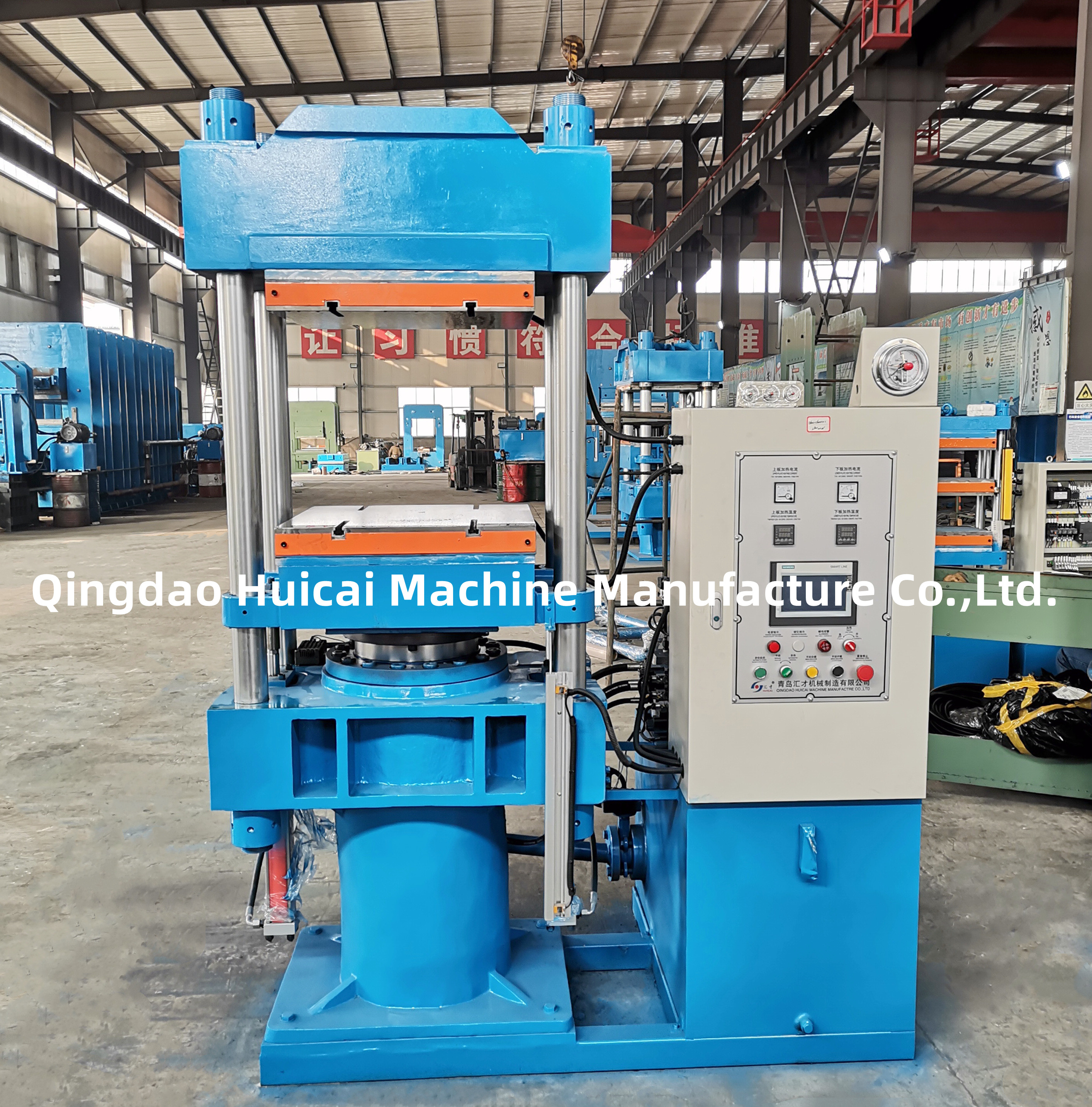 1.00MN Nominal Molding Power Veneer Hot Press for 1 Working Layer Woodworking Industry
