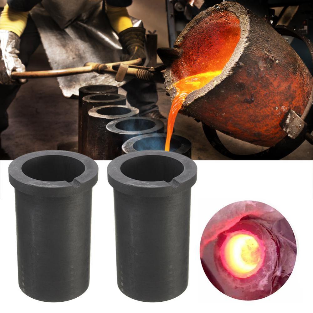 1kg/2kg/3kg tabletop High Purity Graphite Crucible For Jewelry Metal Melting