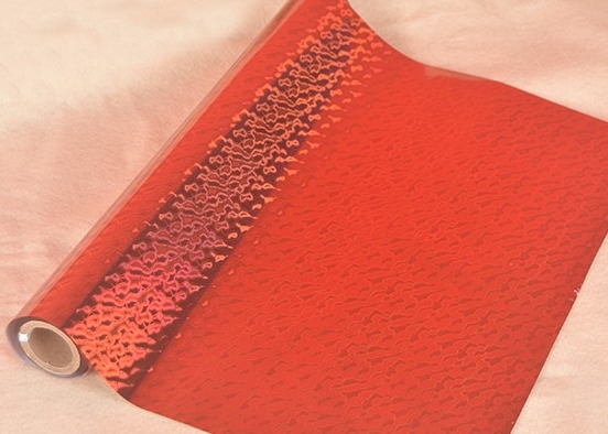 Tactile Patterned Embossed Window Film for Packaging 1300mm Width Polyethylene Material